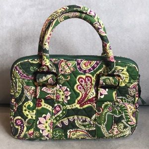 Vera Bradley 'Lucy' Chelsea Green Satchel Handbag